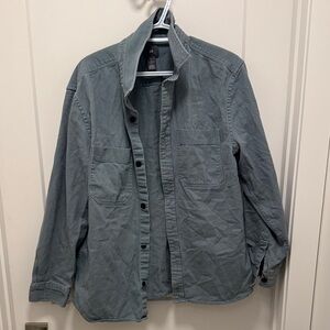 H&M Men's Light Gray Shirt Jacket